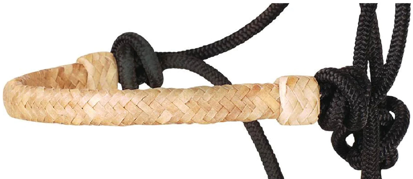 Rope Halter W/ Rawhide Noseband