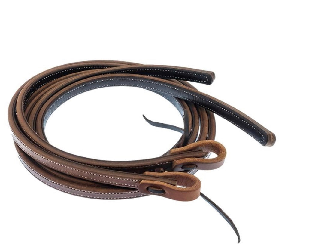 Double Stitched Latigo Reins