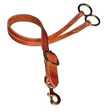 Training fork, leather, 30”