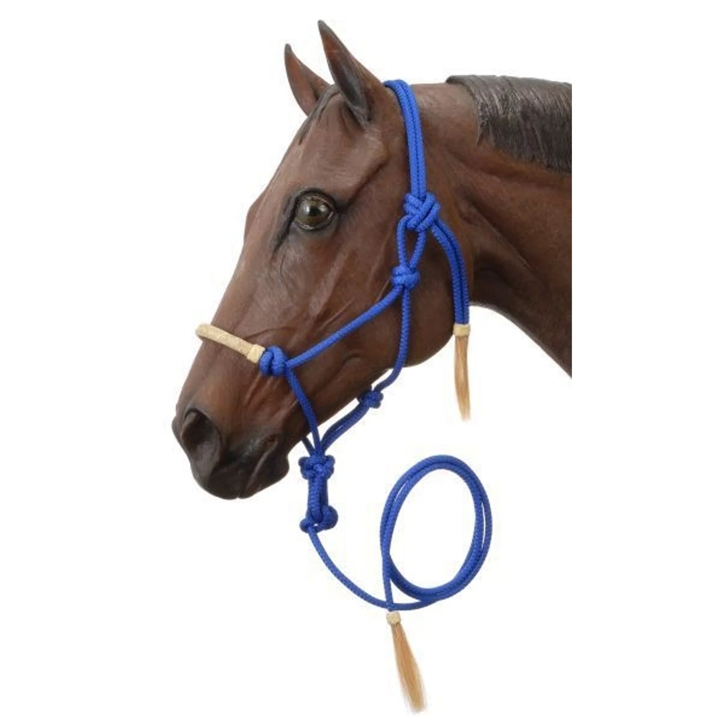 Tough1 Rawhide Noseband Rope Halter