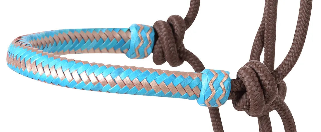 Rope Halter W/ Rawhide Noseband