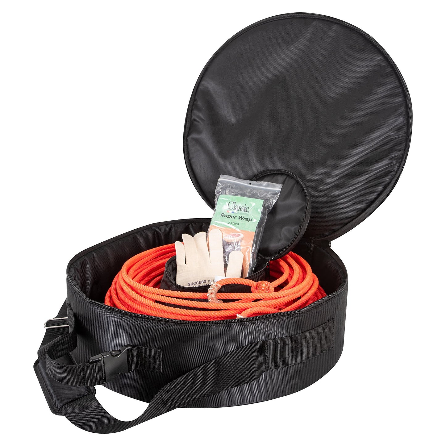 Raspberry Pink Rope Backpack