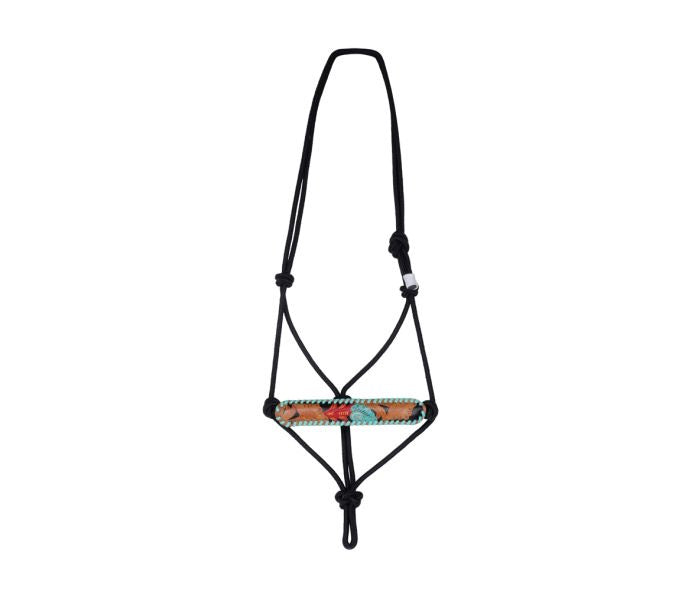 Tooled Rope Halter