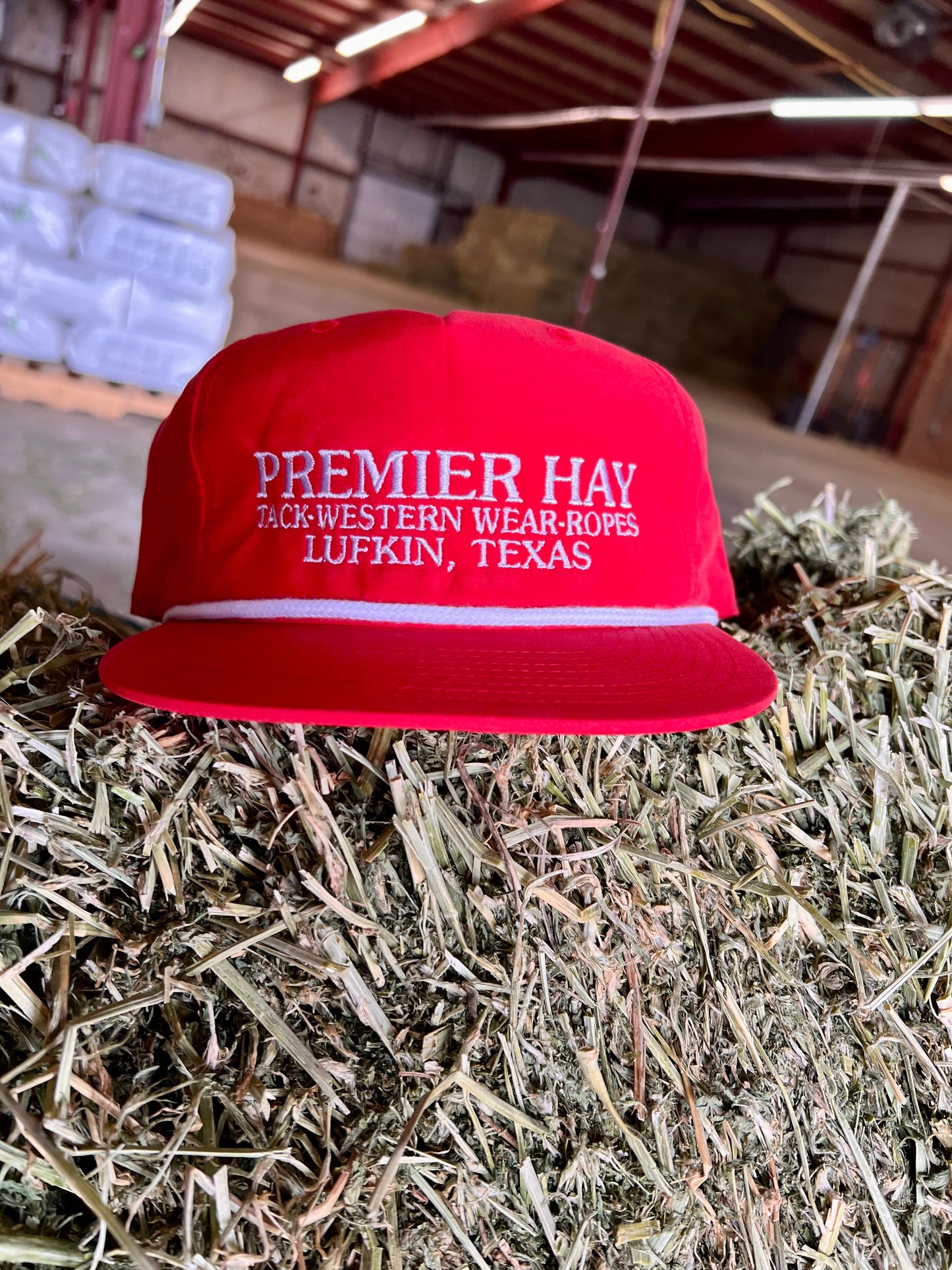 Premier Hay vintage rope snapback