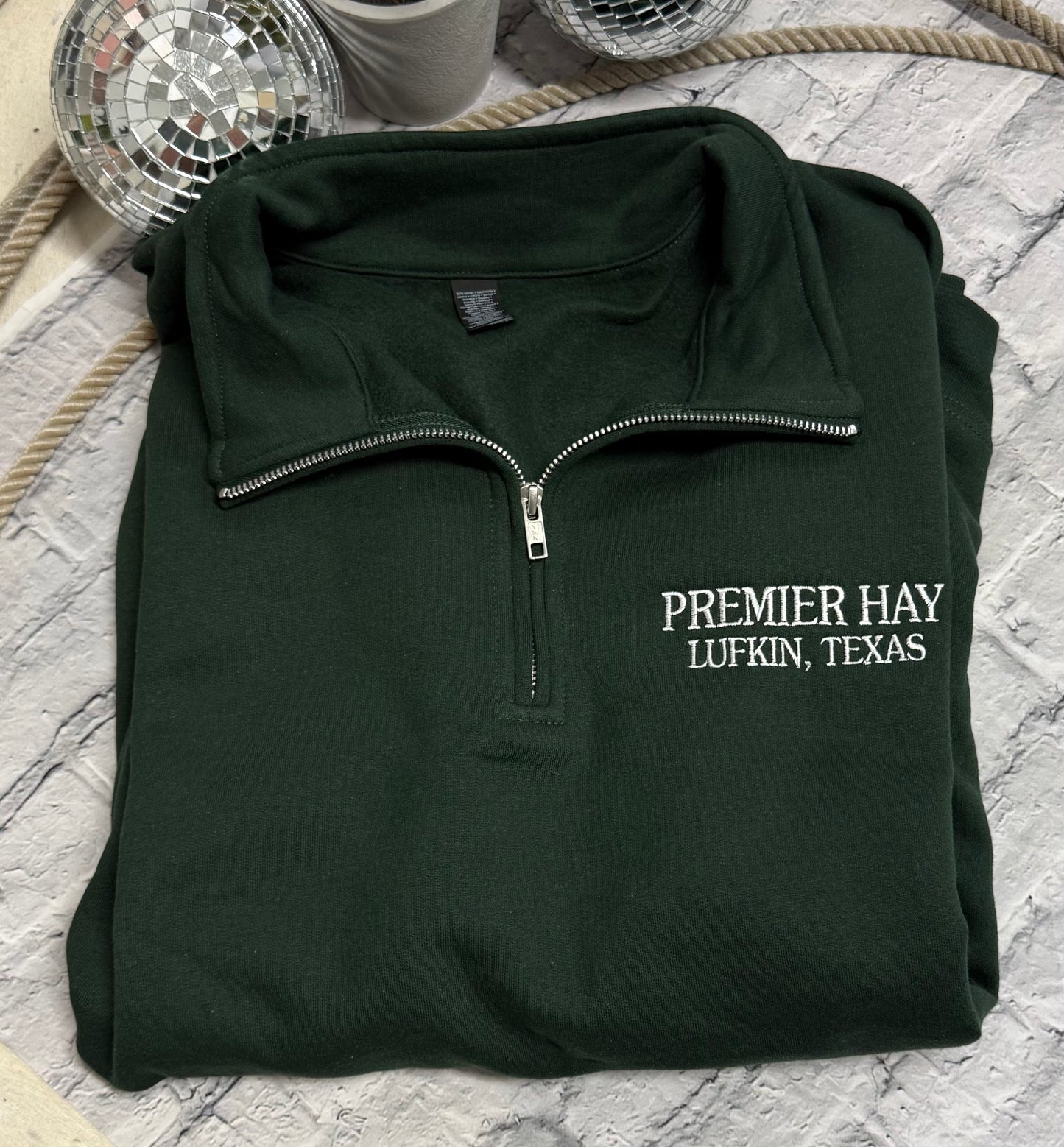 Premier Hay Quarter Zip