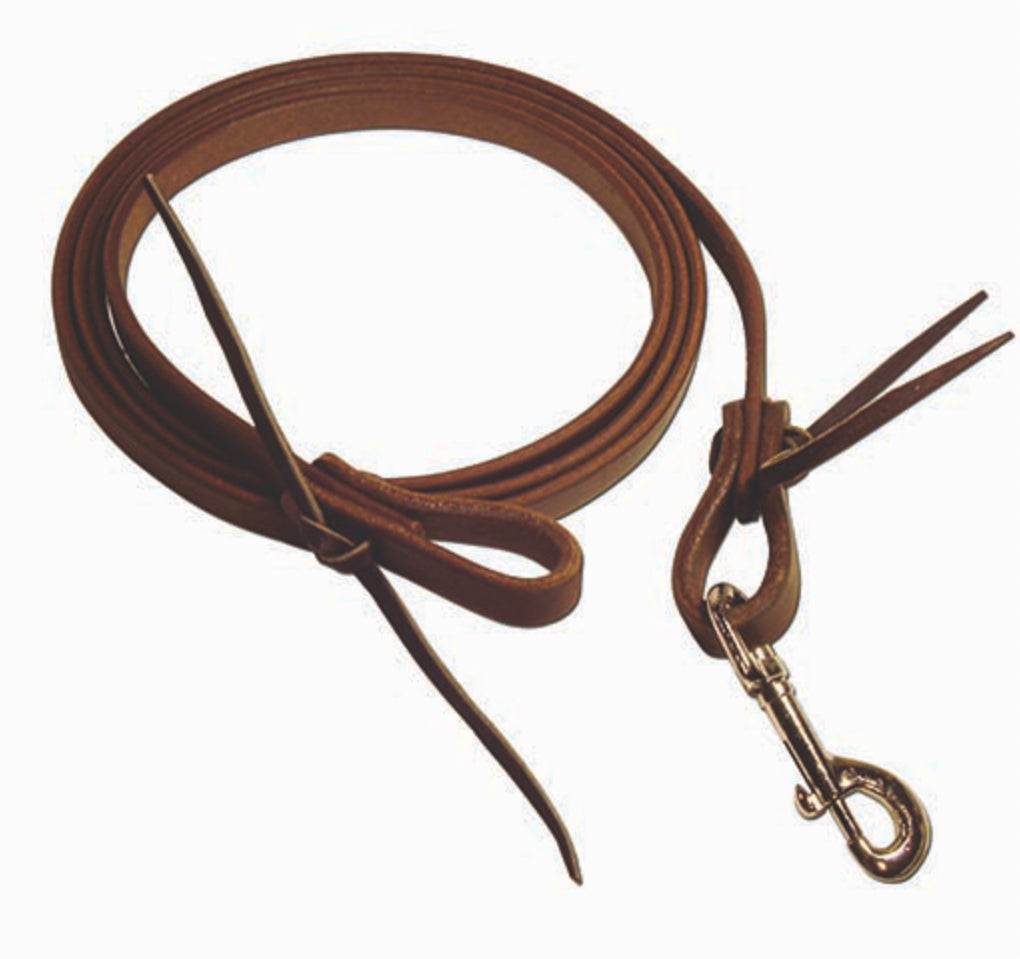 Flat Roper Reins 5/8 x 8’ oiled