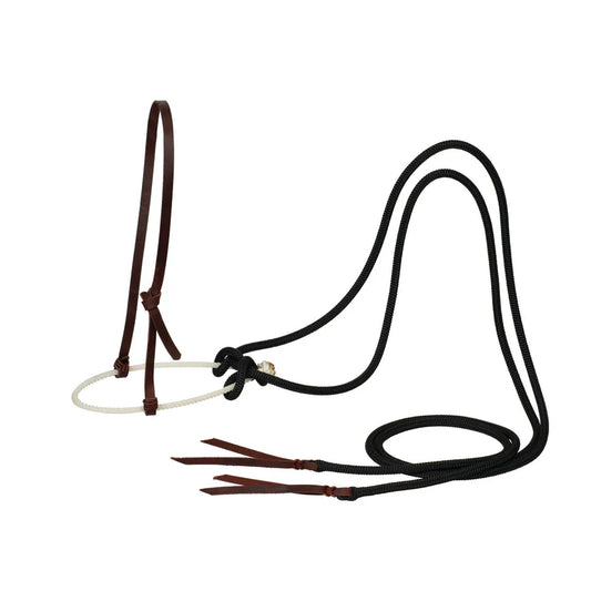 Loping hackamore leather hanger/ rein