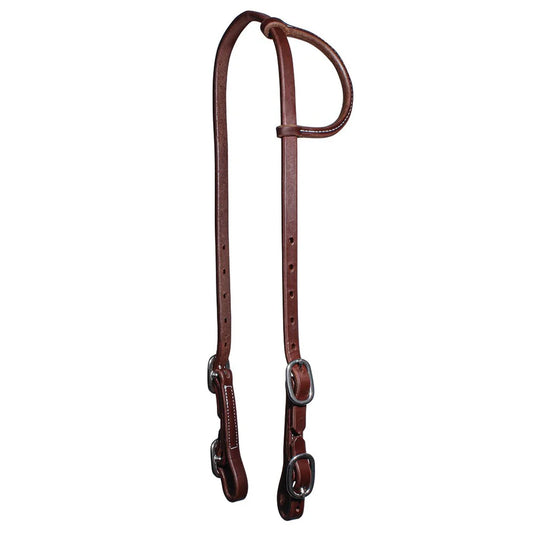 Sliding one ear head stall w/bkl cheek