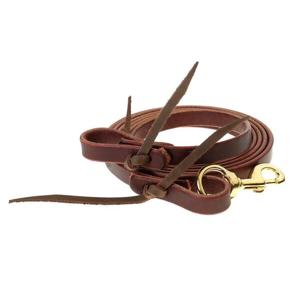 5/8” x 8’ Latigo roper reins