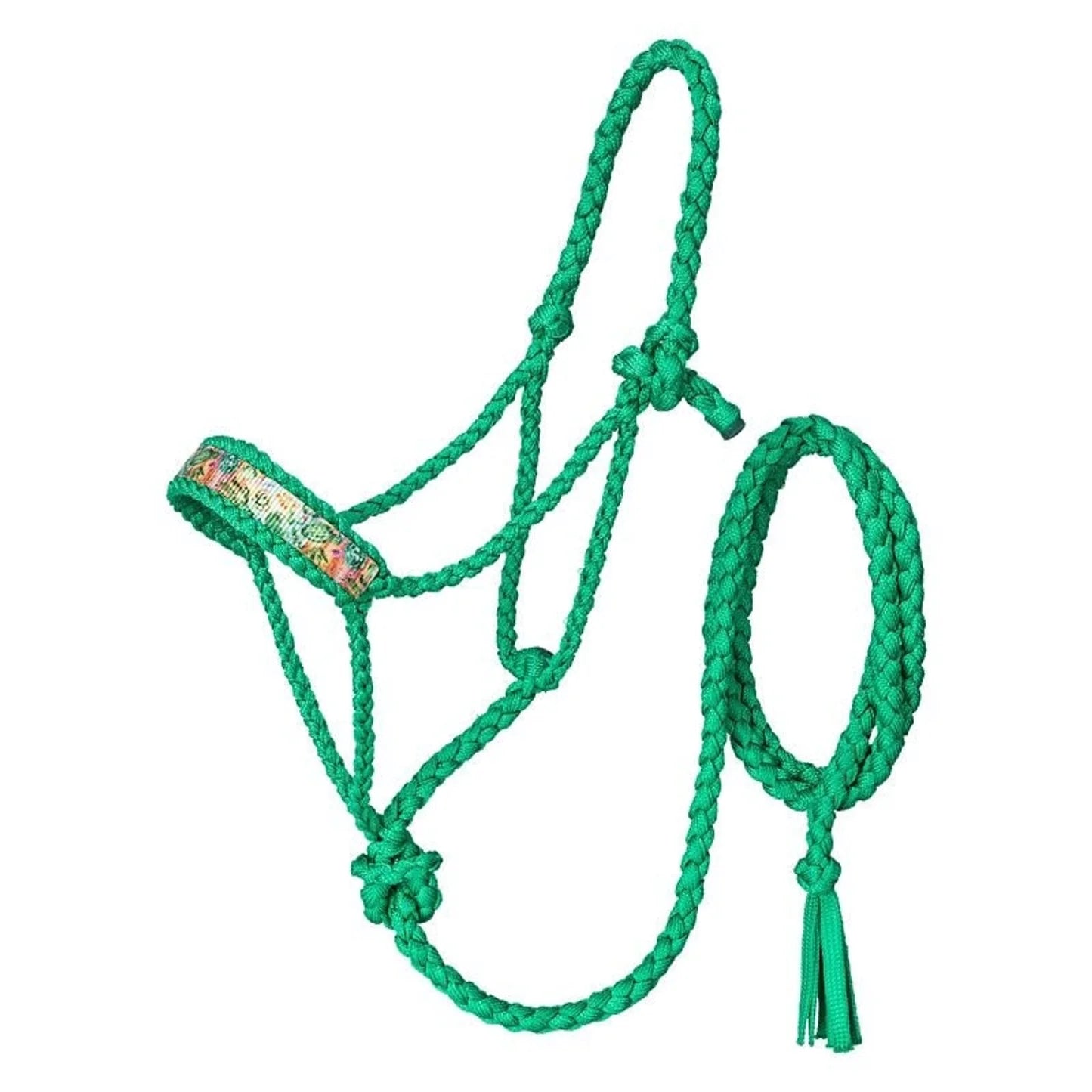 Print mule tape halter with lead