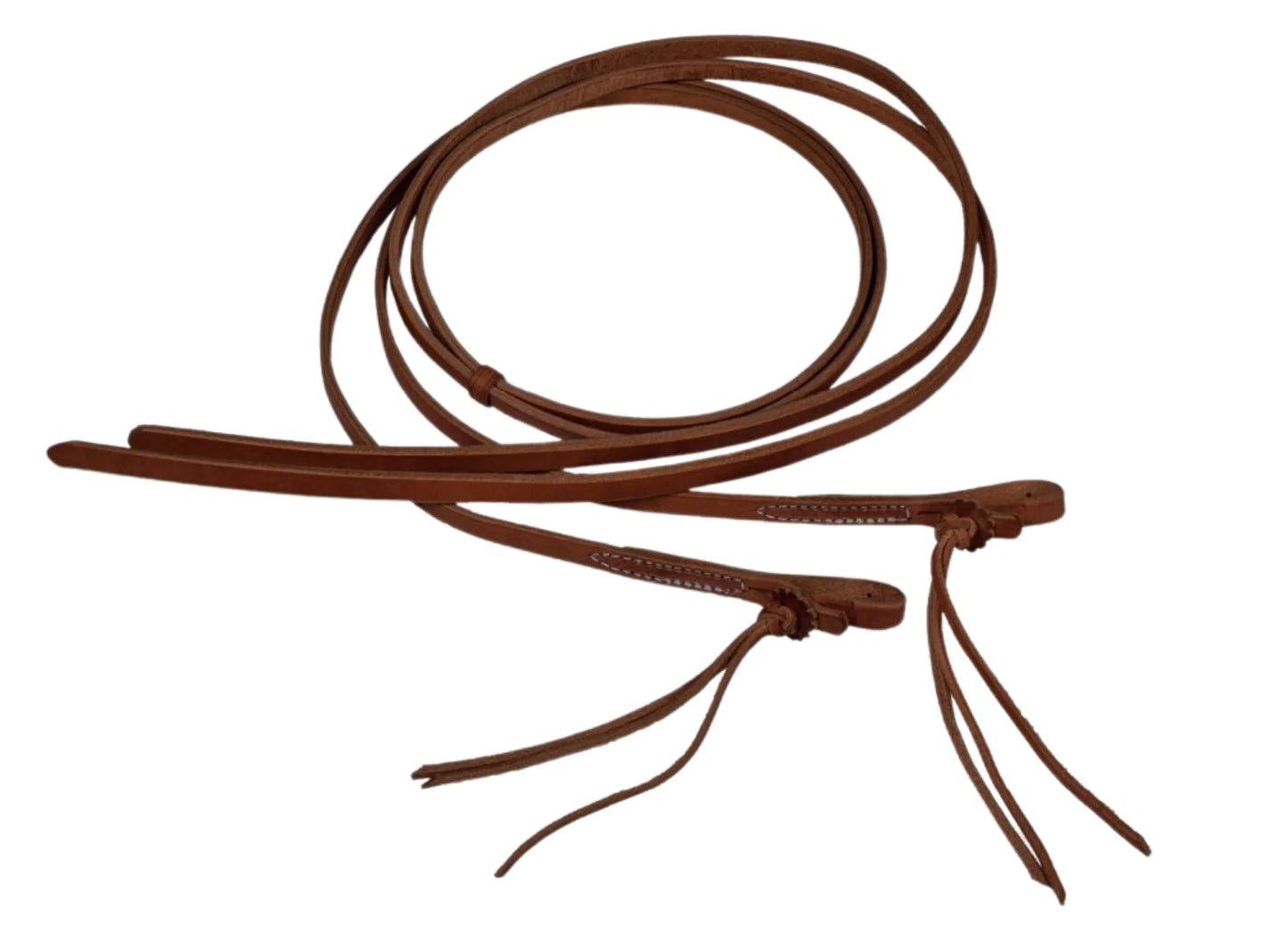 5/8”x8’ Rattlesnake Split Reins Oiled