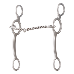 6.5” Performance Ring Gag Shank W/ Twisted wire