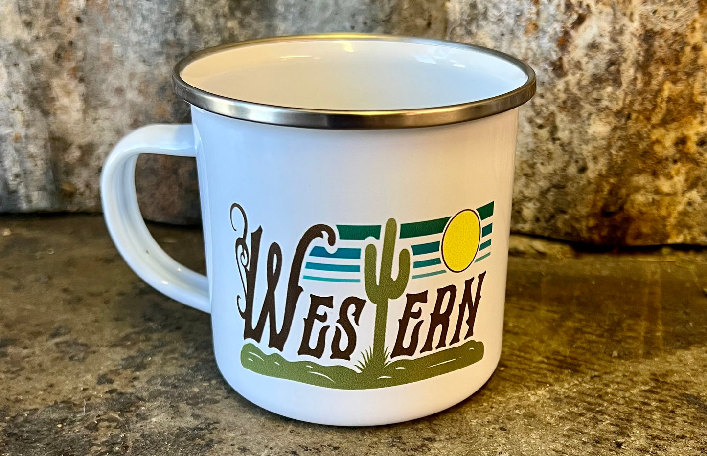 Retro Western Mug