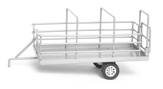 Cattle trailer bumper pull